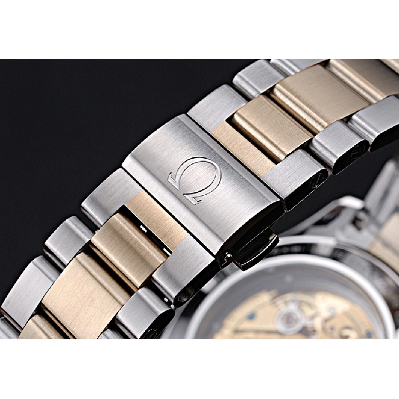 1028 Omega Seamaster White Dial Two Tone 622167